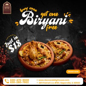 B1G1 Chicken Biryani