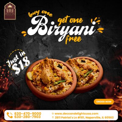 B1G1 Chicken Biryani
