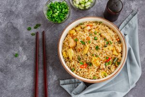 Chilli Chicken Rice