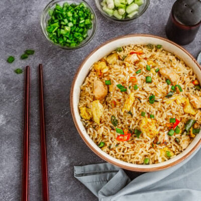 Chilli Chicken Rice
