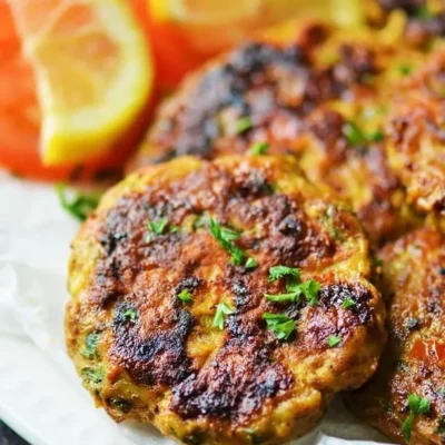 Chicken Chapli Kabab 40 Pcs