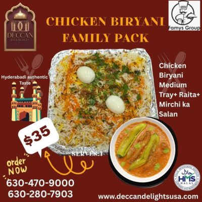 Medium Tray Chicken Biryani