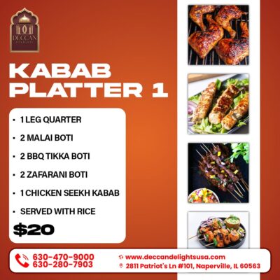 Kabab Platter #1