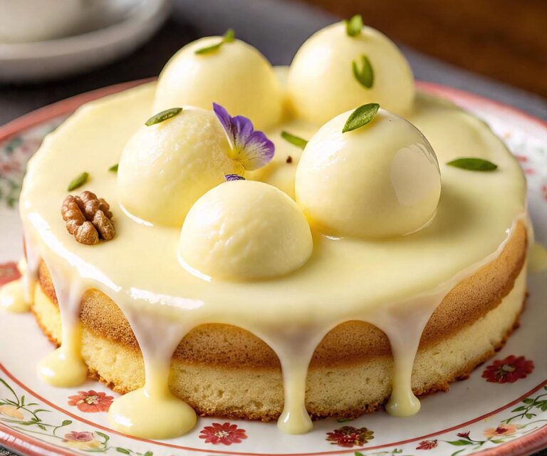 Rasmalai Cake Recipe. An Indian Delicacy and Western Bake Mashup