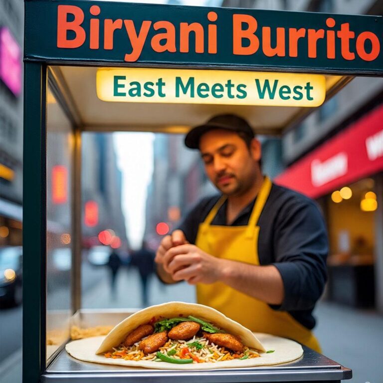 Biryani Burrito: East Meets West