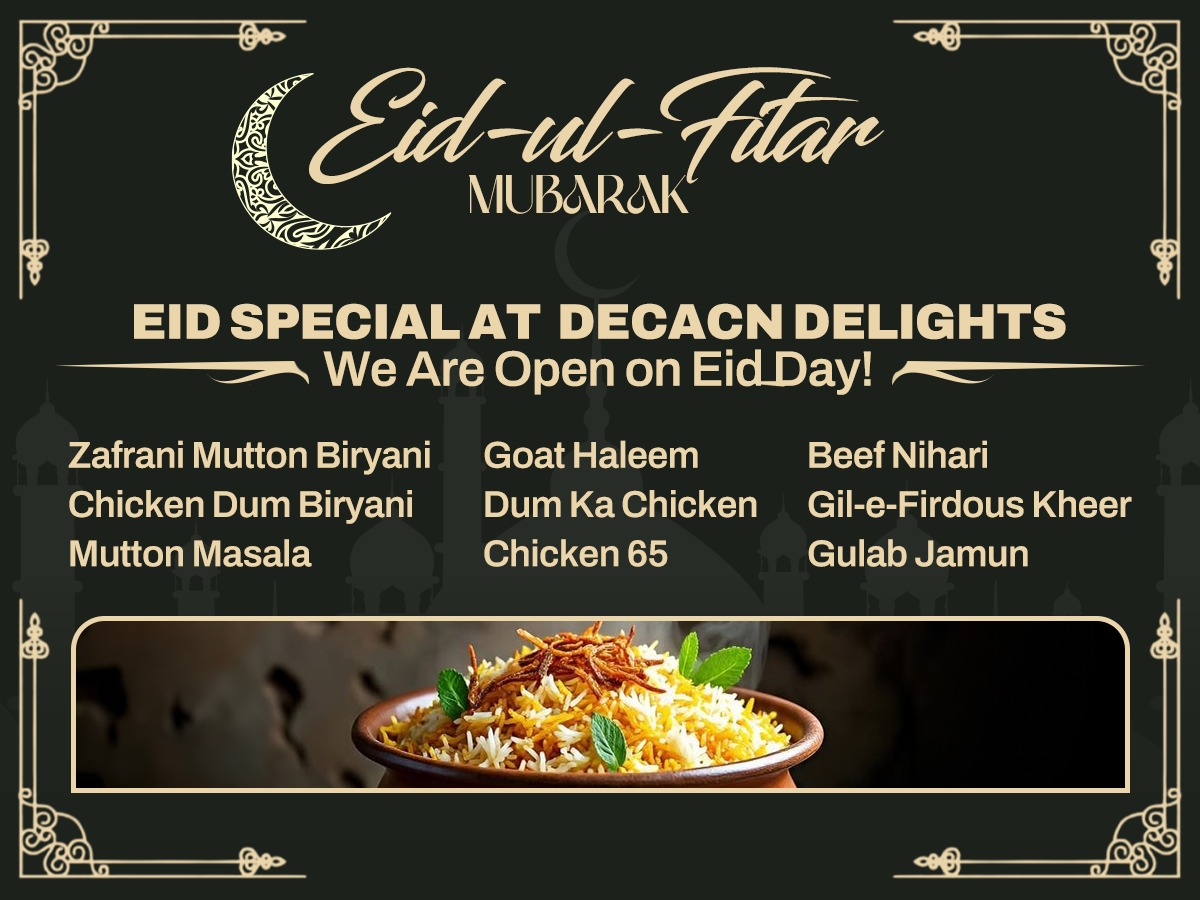 Deccan Delights — Authentic Hyderabadi Cuisine