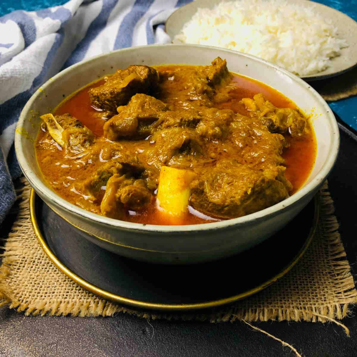 Tender and Aromatic Goat Curry